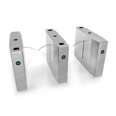 Security Full Automatic Flap Barrier Gate Bi Direction For Office Buildings