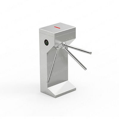 Rfid Barcode Tripod Turnstile Gate With 304 Stainless Steel Material