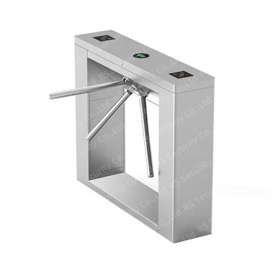Barcode Recognition Tripod Turnstile Construction Site Electrical Anti-panic Waist High Doors Device
