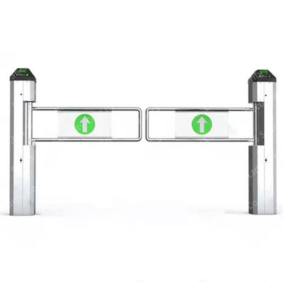 Automatic Swing Barrier Turnstile With Id/ic Card,Fingerprint,Ticket Or Barcode Access Control For Exhibition Hall,Bus S