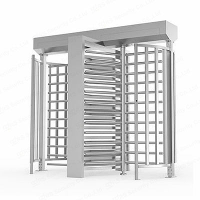 Mechanically 90 Degree Full Height Turnstile Square E-ticketing Ticket System Rotate Door Device