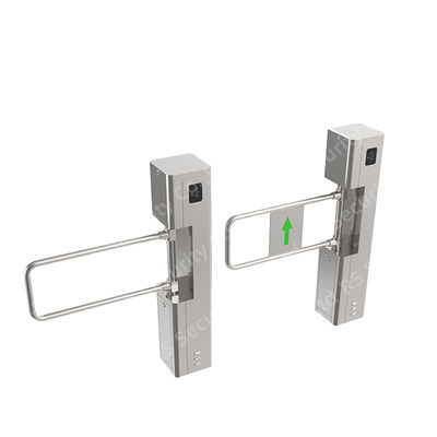 Areas DC Motor Swing Gate Turnstiles 2 Way Reading Card Function Wing Barriers Controller