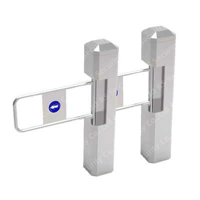 Lobby DC Motor Swing Gates Turnstiles 2/4 Lanes Tickets Verification Wing Barriers Production
