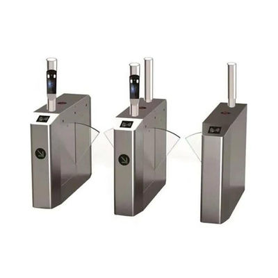 Gym Access Controlled Flap Barreira Turnstile Automated Anti-clamping Fare Barrier SDK