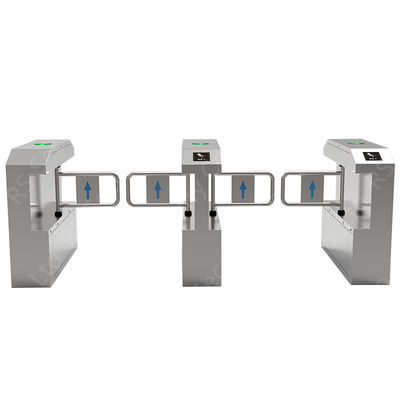 Gymnasium DC Motor Swing Gate Turnstile Low Noise Dry Contact Signal