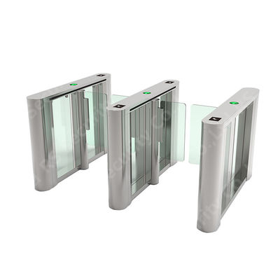 Electronic Speed Gate Turnstile Half Height Security Barrier Gate For Airports