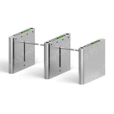 Flap Optical Turnstiles Stainless Steel Material With Access Control