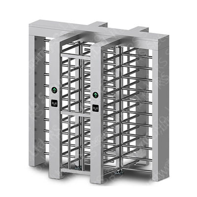 High Precision Full Height Turnstile with LED Directional Indicator