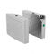 RFID Reader Flap Barrier Turnstile AC220V 110V 0.6s Open Speed Anti Trailing
