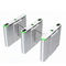 Full Automatic Flap Barrier Turnstile Gate Access Control RFID Reader For Buildings