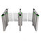 304 Stainless Steel Automatic Turnstile Gate RFID Reader Swing Barrier Gate