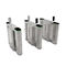 Security Flap Turnstile Gate Pedestrian Access Control With ID Card Reader