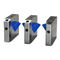 Smart IC / ID Reader Flap Turnstile Gate ESD Intelligent For Shopping Mall