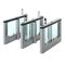 1400mm H X 320mm W X 990mm D Silver Casing Tripod Turnstile Gate Opening Time 0.2s