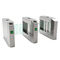 High Safety Swing Turnstile Gate Barrier Full Automatic Face Recognition